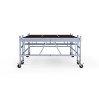 Panthera Stukadoors werkplatform laag 190x340 3m werkhoogte