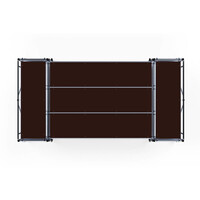 Panthera Stukadoors werkplatform laag 190x400 3m werkhoogte