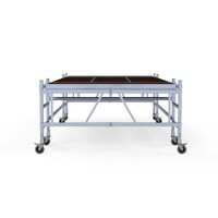 Panthera Stukadoors werkplatform laag 190x400 3m werkhoogte