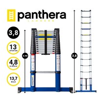 Telescoopladder 3,8 meter Telescoopladder 3,8 meter