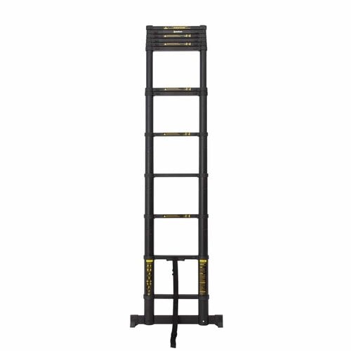Telescoopladder black 3,8 meter