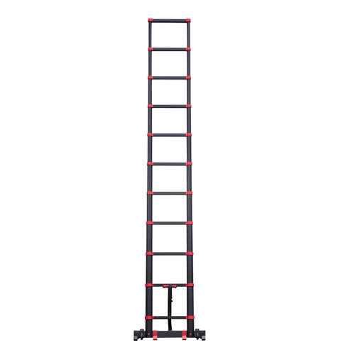 Telescoopladder Black/Red 3,2 meter