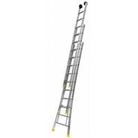 Panthera Opsteek ladder 3x14 uitgebogen geanodiseerd + toprollen Panthera Opsteek ladder 3x14 uitgebogen geanodiseerd + toprollen