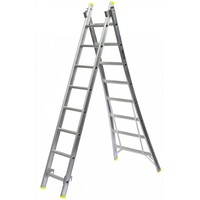 Panthera Reformladder dubbel uitgebogen 2 x 10 sporten Panthera Reformladder dubbel uitgebogen 2 x 10 sporten