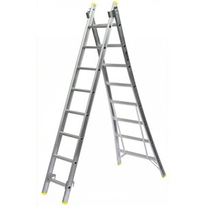 Panthera Reformladder dubbel uitgebogen 2 x 10 sporten Panthera Reformladder dubbel uitgebogen 2 x 10 sporten