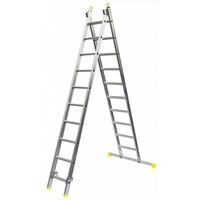Panthera Reformladder dubbel recht 2 x 10 sporten Panthera Reformladder dubbel recht 2 x 10 sporten