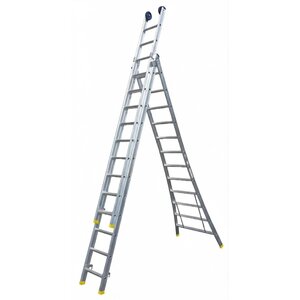 Panthera Reform ladder 3x11 uitgebogen + toprollen Panthera Reform ladder 3x11 uitgebogen + toprollen