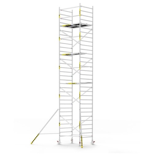 Panthera Afsluitbare Steigeraanhanger + Basic Rolsteiger 135 x 190 x 10,2m werkhoogte