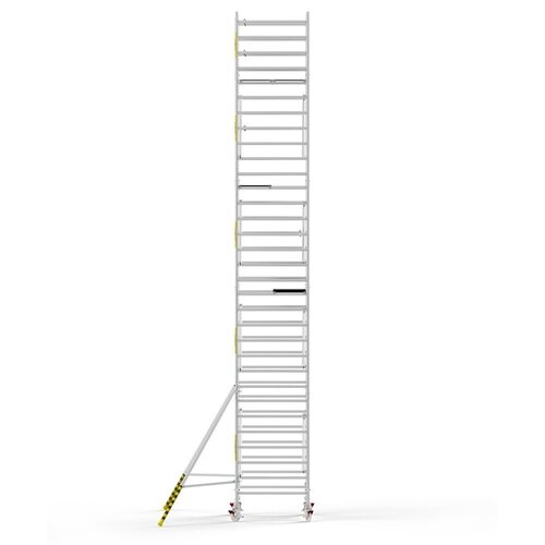 Panthera Afsluitbare Steigeraanhanger + Basic Rolsteiger 135 x 190 x 10,2m werkhoogte