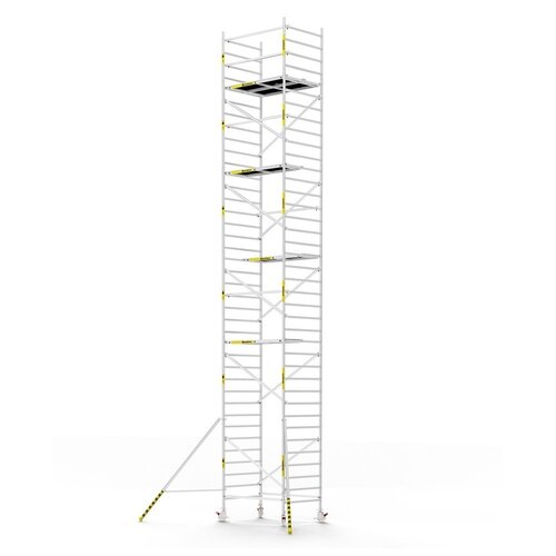 Panthera Afsluitbare Steigeraanhanger + Basic Rolsteiger 135 x 190 x 12,2m werkhoogte