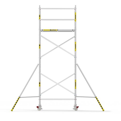 Panthera Steigeraanhanger + Basic Rolsteiger 135 x 190 x 6,2m werkhoogte