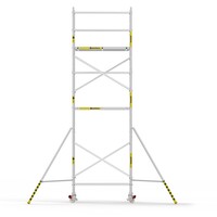 Panthera Steigeraanhanger + Basic Rolsteiger 135 x 190 x 7,2m werkhoogte