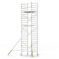 Panthera Afsluitbare Steigeraanhanger + Basic Rolsteiger 135 x 190 x 8,2m werkhoogte