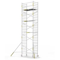 Panthera Afsluitbare Steigeraanhanger + Basic Rolsteiger 135 x 250 x 10,2m werkhoogte