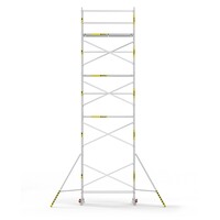 Panthera Steigeraanhanger + Basic Rolsteiger 135 x 250 x 10,2m werkhoogte