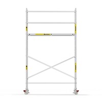 Panthera Afsluitbare Steigeraanhanger + Basic Rolsteiger 135 x 250 x 5,2m werkhoogte