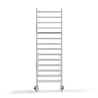 Panthera Afsluitbare Steigeraanhanger + Basic Rolsteiger 135 x 250 x 5,2m werkhoogte