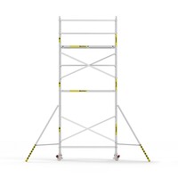 Panthera Steigeraanhanger + Basic Rolsteiger 135 x 250 x 7,2m werkhoogte