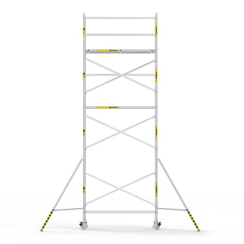 Panthera Steigeraanhanger + Basic Rolsteiger 135 x 250 x 8,2m werkhoogte