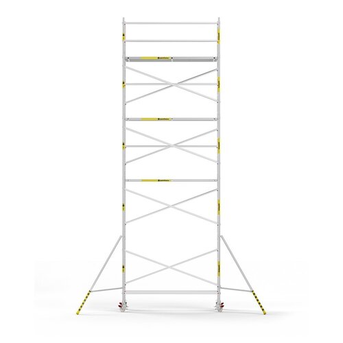 Panthera Afsluitbare Steigeraanhanger + Basic Rolsteiger 135 x 305 x 10,2m werkhoogte