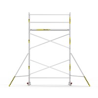 Panthera Steigeraanhanger + Basic Rolsteiger 135 x 305 x 6,2m werkhoogte