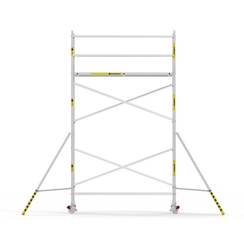 Panthera Steigeraanhanger + Basic Rolsteiger 135 x 305 x 6,2m werkhoogte