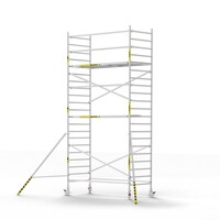 Panthera Steigeraanhanger + Basic Rolsteiger 135 x 305 x 7,2m werkhoogte