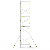 Panthera Afsluitbare Steigeraanhanger + Basic Rolsteiger 75 x 190 x 10,2m werkhoogte