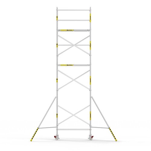 Panthera Steigeraanhanger + Basic Rolsteiger 75 x 190 x 8,2m werkhoogte