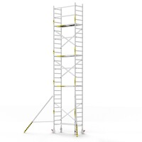 Panthera Afsluitbare Steigeraanhanger + Basic Rolsteiger 75 x 190 x 9,2m werkhoogte