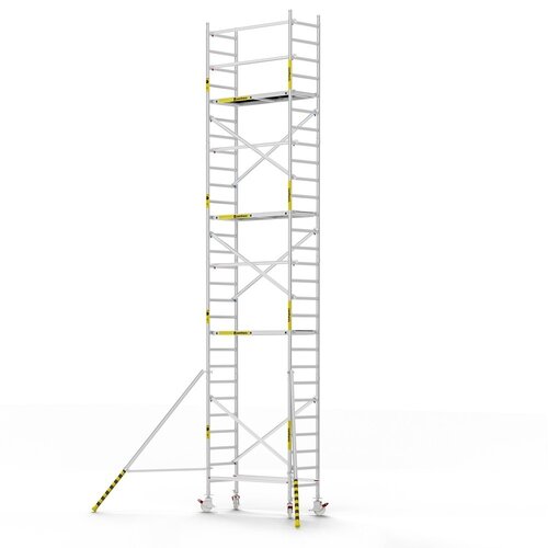 Panthera Afsluitbare Steigeraanhanger + Basic Rolsteiger 75 x 190 x 9,2m werkhoogte