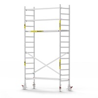 Panthera Steigeraanhanger + Basic Rolsteiger 75 x 250 x 5,2m werkhoogte