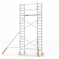 Panthera Steigeraanhanger + Basic Rolsteiger 75 x 250 x 6,2m werkhoogte