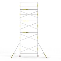 Panthera Afsluitbare Steigeraanhanger + Basic Rolsteiger 75 x 305 x 10,2m werkhoogte