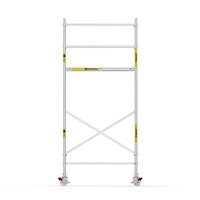 Panthera Afsluitbare Steigeraanhanger + Basic Rolsteiger 90 x 190 x 5,2m werkhoogte