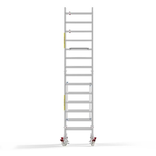 Panthera Afsluitbare Steigeraanhanger + Basic Rolsteiger 90 x 190 x 5,2m werkhoogte