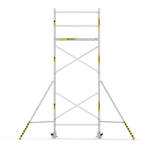 Panthera Afsluitbare Steigeraanhanger + Basic Rolsteiger 90 x 190 x 6,2m werkhoogte