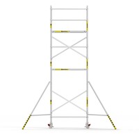 Panthera Steigeraanhanger + Basic Rolsteiger 90 x 190 x 7,2m werkhoogte