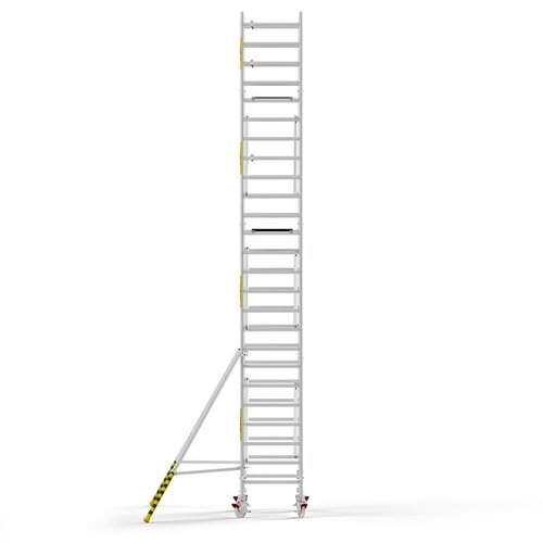 Panthera Afsluitbare Steigeraanhanger + Basic Rolsteiger 90 x 190 x 8,2m werkhoogte