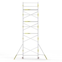 Panthera Afsluitbare Steigeraanhanger + Basic Rolsteiger 90 x 250 x 10,2m werkhoogte