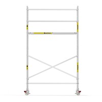 Panthera Afsluitbare Steigeraanhanger + Basic Rolsteiger 90 x 250 x 5,2m werkhoogte