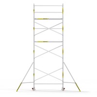 Panthera Steigeraanhanger + Basic Rolsteiger 90 x 250 x 8,2m werkhoogte