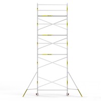 Panthera Afsluitbare Steigeraanhanger + Basic Rolsteiger 90 x 305 x 10,2m werkhoogte