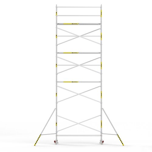 Panthera Afsluitbare Steigeraanhanger + Basic Rolsteiger 90 x 305 x 10,2m werkhoogte