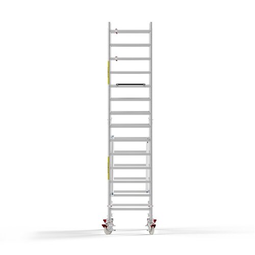 Panthera Afsluitbare Steigeraanhanger + Basic Rolsteiger 90 x 305 x 5,2m werkhoogte