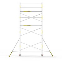 Panthera Steigeraanhanger + Basic Rolsteiger 90 x 305 x 8,2m werkhoogte