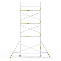 Panthera Afsluitbare Steigeraanhanger + Basic Rolsteiger 90 x 305 x 9,2m werkhoogte