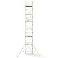 Panthera Steigeraanhanger + PRO Rolsteiger 135 x 190 x 14,2m werkhoogte, met enkele voorloopleuning