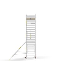 Panthera Steigeraanhanger + PRO Rolsteiger 135 x 190 x 7,2m werkhoogte, met enkele voorloopleuning