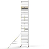Panthera Steigeraanhanger + PRO Rolsteiger 135 x 190 x 9,2m werkhoogte, met enkele voorloopleuning